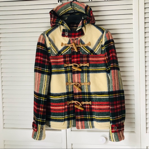 Polo Ralph Lauren 100% wool plaid jacket XS - Picture 6 of 13
